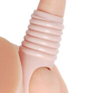 XR Brands Size Matters Sex Toys - Really Ample Ribbed Penis Enhancer Sheath