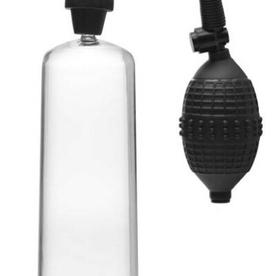 Size Matters Beginner Pump clear cylinder with squeeze bulb by XR Brands