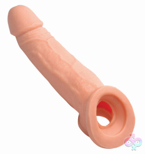 XR Brands Size Matters Sex Toys - Ultra Real 2 Inch Solid Tip Penis Extension