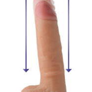 XR Brands Strap U Sex Toys - 7x Thrusting Dildo With Remote Control