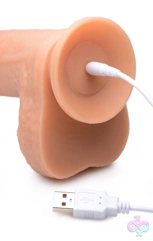 XR Brands Strap U Sex Toys - 7x Thrusting Dildo With Remote Control