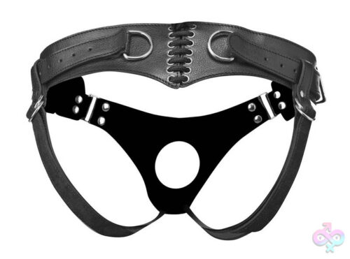 XR Brands Strap U Sex Toys - Bodice Corset Style Strap-on Harness