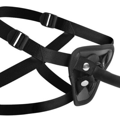 Pegging Dildo with Harness black strap-on kit by XR Brands