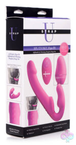 XR Brands Strap U Sex Toys - World's 1st Remote Control Inflatable Ergo-Fit Strapless Strap-On
