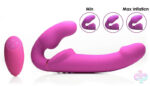 XR Brands Strap U Sex Toys - World's 1st Remote Control Inflatable Ergo-Fit Strapless Strap-On