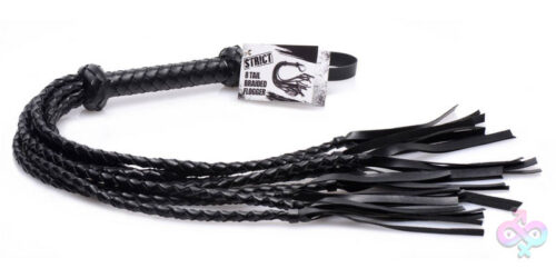 XR Brands Strict Sex Toys - 8 Tail Braided Flogger