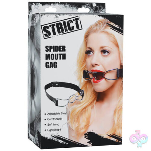 XR Brands Strict Sex Toys - Spider Open Mouth Gag
