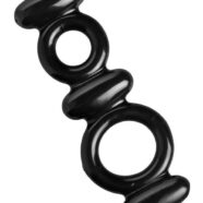 XR Brands Trinity Vibes Sex Toys - Dual Stretch to Fit Cock and Ball Ring