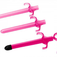 XR Brands Trinity Vibes Sex Toys - Lubricant Launcher 3 Pack - Pink