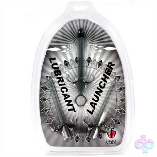 XR Brands Trinity Vibes Sex Toys - Lubricant Launcher Set of 3 - Smoke