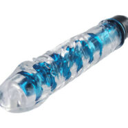 XR Brands Trinity Vibes Sex Toys - Shimmer Core Metallic Vibe - Blue