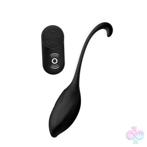 XR Brands Under Control Sex Toys - Silicone Vibrating Egg With Remote Control