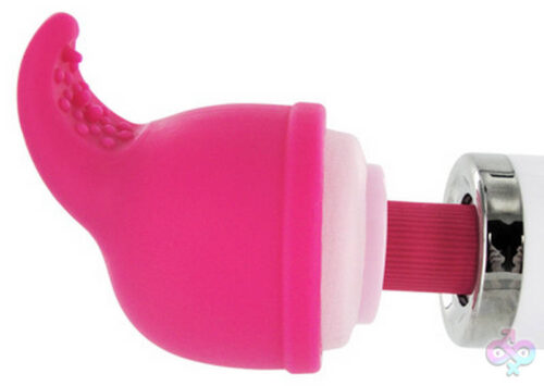 XR Brands Wand Essentials Sex Toys - Nuzzle Tip Attachment - Pink