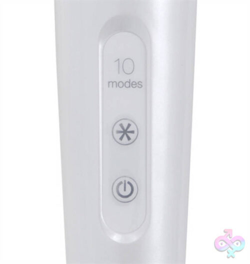 XR Brands Wand Essentials Sex Toys - Spellbinder Flexi Neck 10 Mode Wand Massager