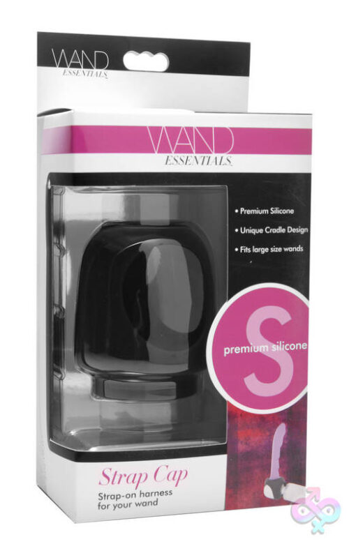 XR Brands Wand Essentials Sex Toys - Strap Cap Wand Harness for Dildos