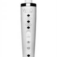 XR Brands Wand Essentials Sex Toys - Utopia 10 Function Cordless Rechargeable Wand Massager - White