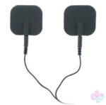 XR Brands Zeus Electrosex Sex Toys - Deluxe Black Electro Pads