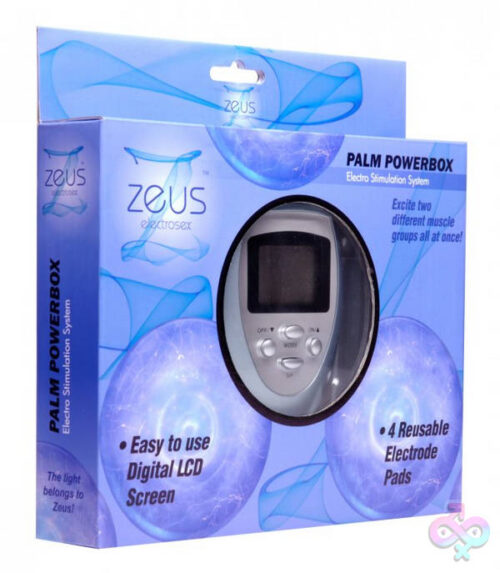 XR Brands Zeus Electrosex Sex Toys - Palm Power Box 6 Modes