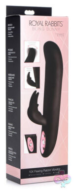XR Brands inmi Sex Toys - Royal Rabbits Bling Bunny 10x Flexing Rabbit Vibrator