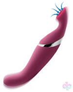 XR Brands inmi Sex Toys - Shegasm Intense 2 in 1 Clit Stimulator - Pink