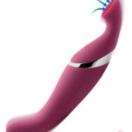 XR Brands inmi Sex Toys - Shegasm Intense 2 in 1 Clit Stimulator - Pink