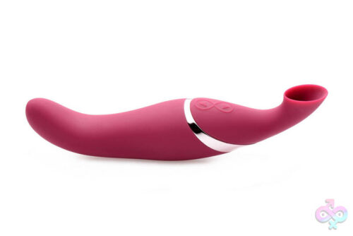 XR Brands inmi Sex Toys - Shegasm Intense 2 in 1 Clit Stimulator - Pink