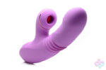 XR Brands inmi Sex Toys - Shegasm Thrusting Suction Rabbit - Purple