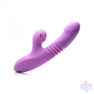 XR Brands inmi Sex Toys - Shegasm Thrusting Suction Rabbit - Purple