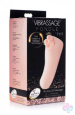 XR Brands inmi Sex Toys - Vibrassage Fondle Vibrating Clit Massager - Pink