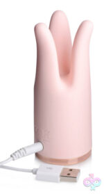 XR Brands inmi Sex Toys - Vibrassage Twirl 10x Vibrating Clit Teaser - Pink