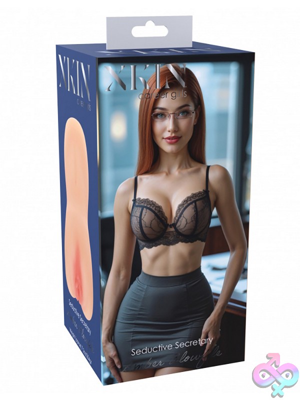 Discreet-Toys-Xkin-Career-Girls-Amber-Blowfile-Tpe-Large-Masturbator-328G-Flesh-Nu-St-Xkn015Fle Large Beige Tpe Realistic Masturbator Career Girls Amber By Shots Toys