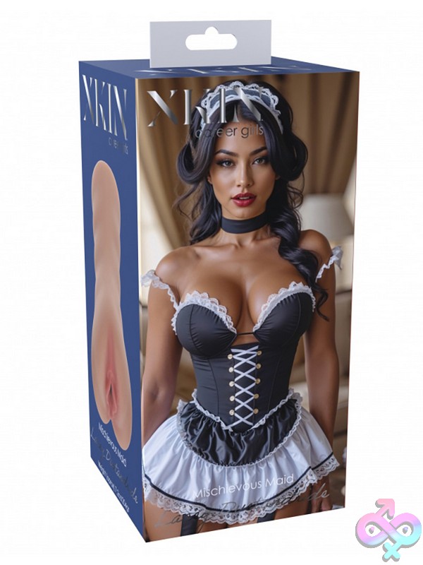 Discreet-Toys-Xkin-Career-Girls-Lacey-Dustandride-Tpe-Medium-Masturbator-204G-Tan-Nu-St-Xkn007Tan Medium Beige Tpe Masturbator With Realistic Textured Design By Shots Toys