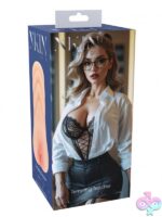 Ms Jenny Jawline medium TPE masturbator in beige realistic design by Shots Toys