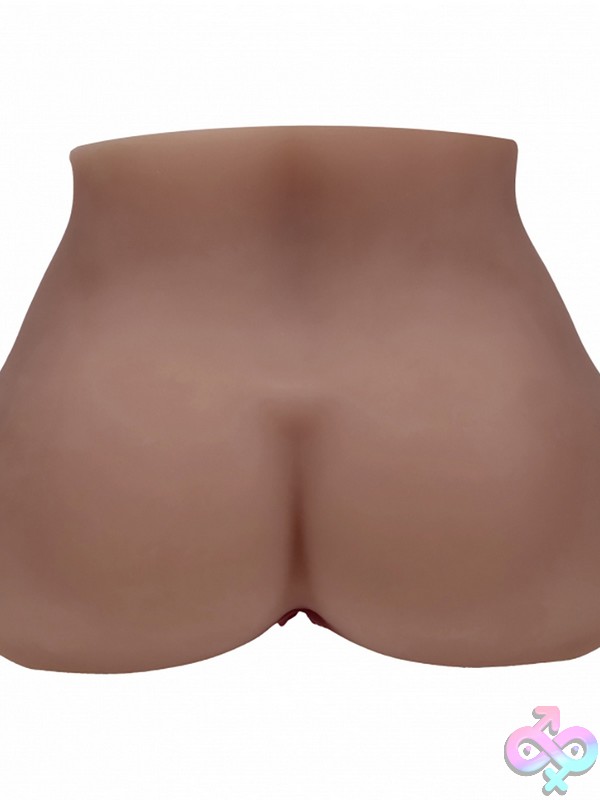 Discreet-Toys-Xkin-Eve-Rhodes-Bodyforms-Masturbator-3-5-Lbs-Brown-Nu-St-Xkn025Brn Realistic Masturbator Bodyform Xkin Eve Rhodes Bodyforms Masturbator 3.5 Lbs Brown By Shots