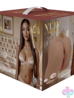 Realistic masturbator TPE Xkin Lux Arden Bodyforms Masturbator 7.7 lbs tan by Shots