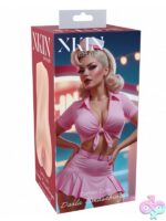 Xkin Pinup Darla medium TPE masturbator sleeve in beige by Shots Toys
