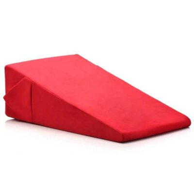XL Love Cushion Large Wedge Pillow in Red by XR Brands