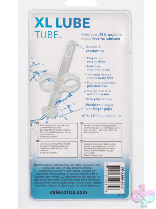 Clear Extra Large Lube Tube - Image 8