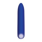 Zero Tolerance All Mighty blue rechargeable bullet vibrator by Evolved Novelties