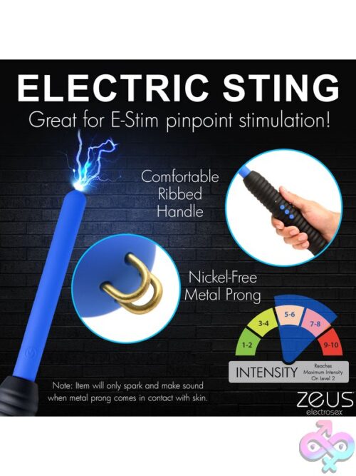 Zeus Electrosex Shock Rod E-Stim Zapping Wand - Image 6