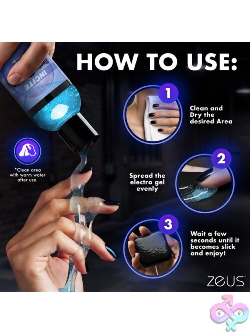 Zeus Electro Sex Gel 8.5 Oz - Image 5