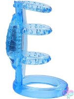 Zinger Vibrating Sleeve Blue - Image 2