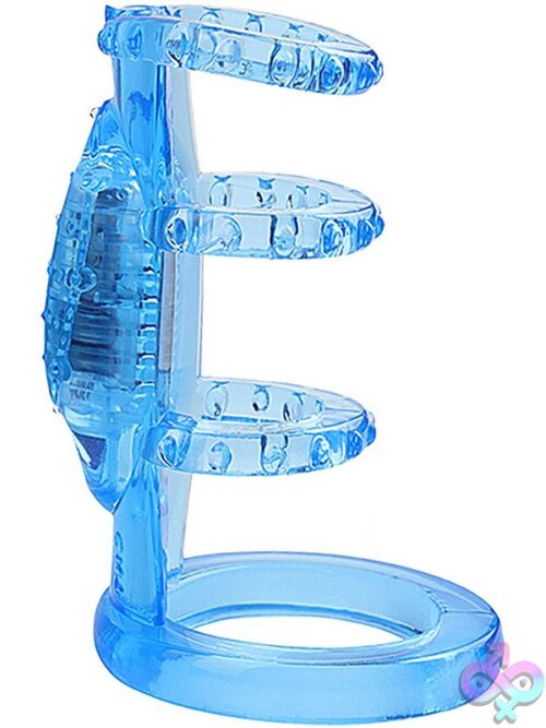 Zinger Vibrating Sleeve Blue - Image 2