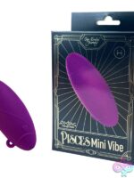 Zodiac Collection Pisces mini vibe in purple liquid silicone by Our Erotic Journey