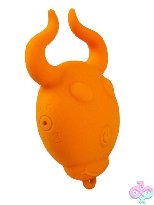 Zodiac Collection Taurus Mini Vibe – Orange - Image 3