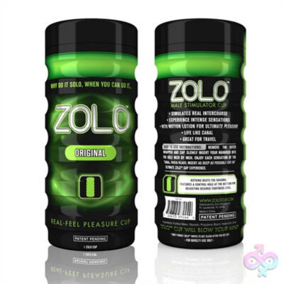 Original Cup stroker masturbation sleeve by Zolo Cup in green