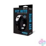 Zolo Fit Rite Vibrate Cock Ring with Snaps - Black