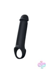 Zolo Vibrating Penis Extender - Black - Image 2