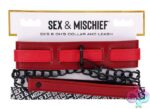 eX's and Oh's Collar and Leash
