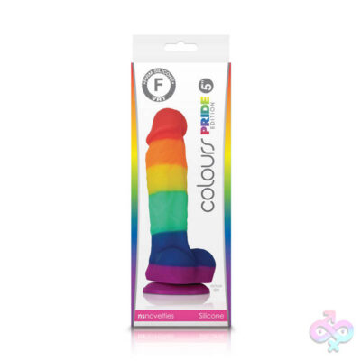 nsnovelties Sex Toys - Colours Pride Edition - 5" Dildo - Rainbow